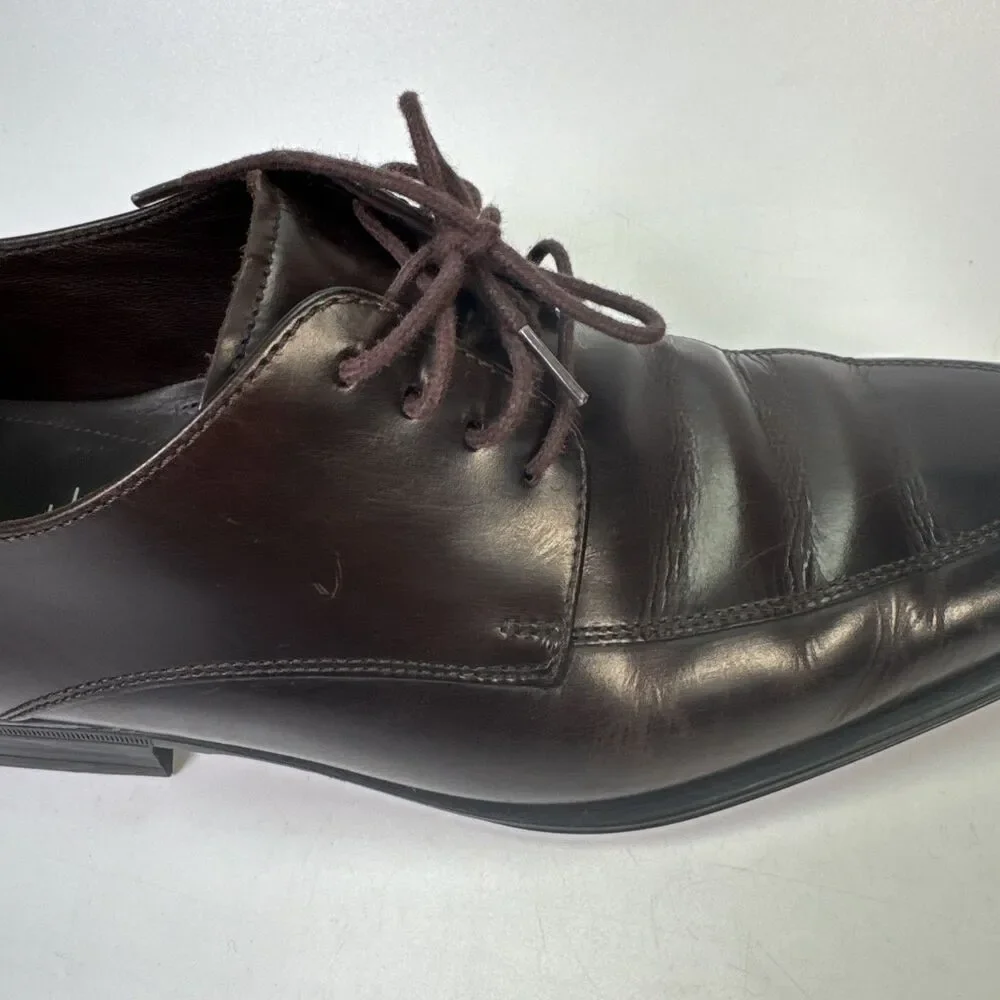 Cole Haan Men’s Dress Shoes Size 10M Brown Leather Air Sole Lace Up